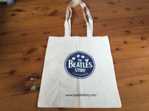Beatles canvas tote bag
