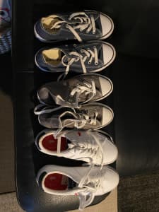 Converse and Polo kids shoes