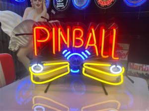 Pinball Machine Neon Sign - ON SALE - BRAND NEW IN BOX