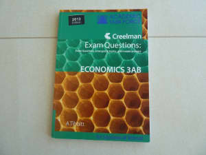 Creelman Exam Questions: Economics 3AB 2012. A Tibbitt. Pencil writing