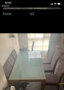 dining glass table