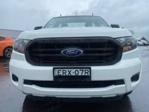 2018 Ford Ranger PX MkII 2018.00MY XL White 6 Speed Manual Cab Chassis