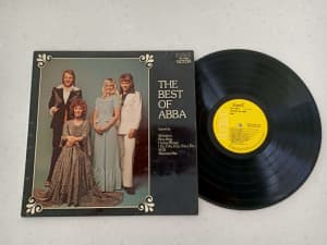 The Best of Abba vinyl record