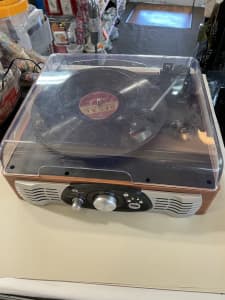 As New 1 by One Stereo Turntable nice sound 3 speed
