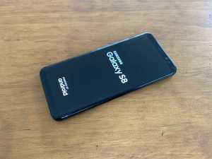 SAMSUNG GALAXY S8 64GB BLACK WITH WARRANTY AND INV