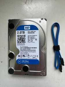 Western Digital Blue PC Hard Drive 2.0TB 3.5in SATA WD20EZRZ