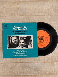 Simon & Garfunkel, Sounds of Silence 45 Vinyl Record