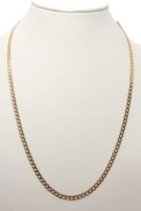 9ct Yellow Gold Necklace 46cm 5.12G