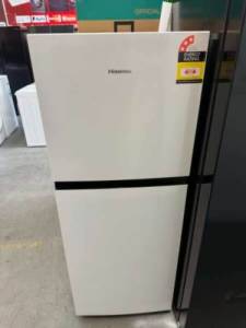 Hisense 205 litres fridge freezer.