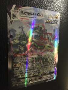 NEW Rayquaza VMax 320 Mille Talent Pouls Azur metallic card, $190