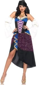 New Leg Avenue Womens Gypsy Tarot Card Reader Costume S