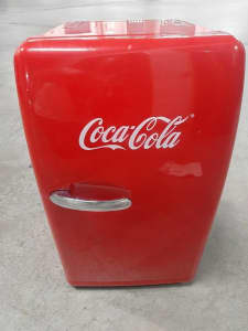 Vintage Mini Portable Coca Cola Fridge - Collector's Item