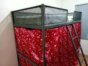Single Bed / Loft Bed / MOVING HOUSE SALE / Bunk Bed / Space saving b