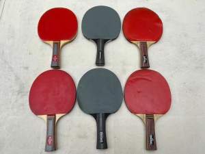 Table Tennis Table BATS Lot of 6