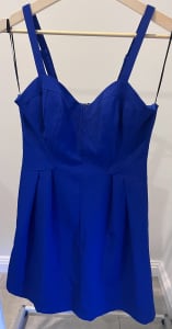Wish Royal Blue Shell Dress Size 10 NEW WITH TAGS 