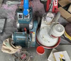 Floor sanding equipment 