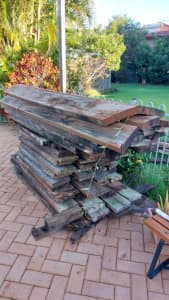 Sleepers for Firewood - Reclaim the Timber