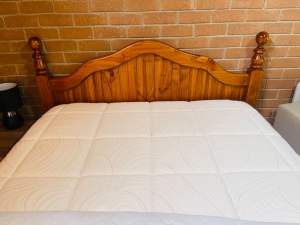 Queen size Bed frame and Mattress