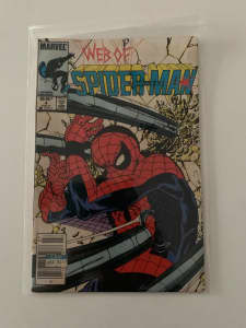 MARVEL Web Of Spider-Man Issue 4 (1985) Doc Octopus appearance