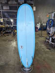 7ft Mini Mal Surfboard - ideal beginner board.