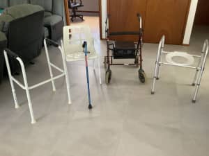 Mobility Aid Package Walker walking frame shower chair toilet chair