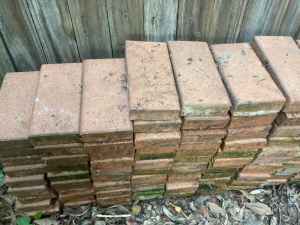 Clay brick pavers