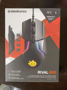 Steelseries Rival 600 RGB gaming mouse