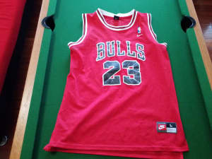 Mens Authentic Nike Michael Jordan Basketball jersey Size L