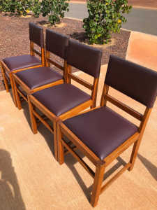 Antique Oak Chairs - Set of 6