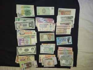Banknote Lot 6 Myanmar to Poland