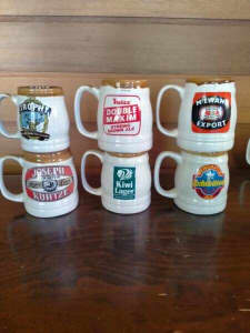 Man Cave collectable Beer Mugs Made in New Zealand