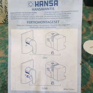 Hansa shower mixers new