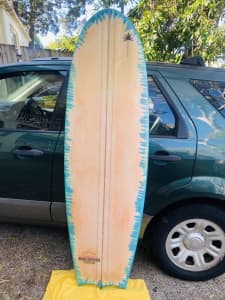 6’6” customs surfboard like new