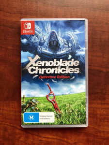 Nintendo Switch - Xenoblade Chronicles Definitive Edition. AS NEW$69
