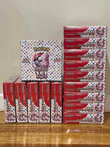 Pokmon Cards 151 Japanese Sealed Box