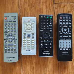 DVD Remote - Pioneer Philips Sony