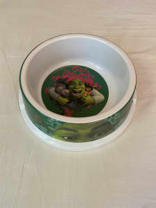 Shrek pet feeding bowl