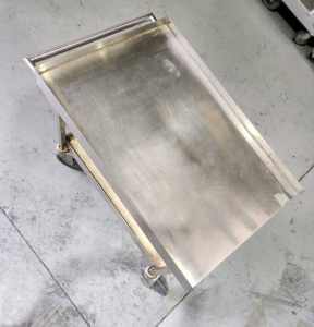 STAINLESS STEEL TROLLEY 
