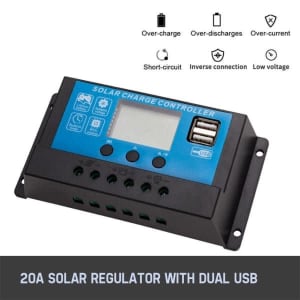 20Amp (NEW) PWM Solar Charge Controller ($8 to Post)