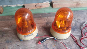 Orange Flashing Safety Lights 