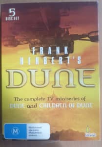 Dune / children of Dune complete TV miniseries dvd 5 discs 