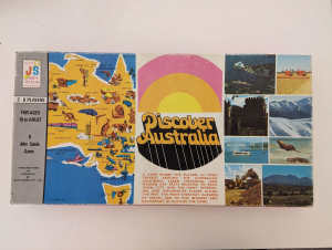 Vintage boardgame Discover Australia 1974