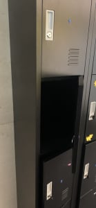 Metal locker USED - Black $40