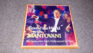 Round The World with Mantovani Vinyl 8 LP Box Set 60s - Stereo