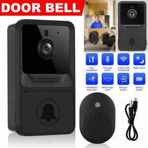 Wireless Ring Doorbell Phone Security Camera WIFI with Intercom
