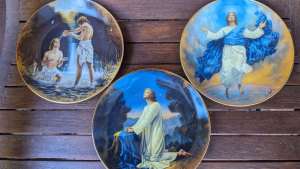 Easter Plates Life of Christ