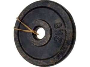 Weight Plate 2Kg Black - 024900235603