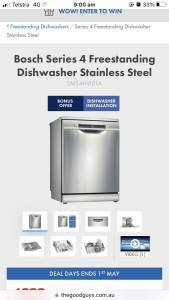 Bosch dishwasher series 6