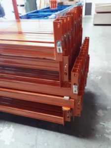 ** NEW PALLET RACKING BEAM INSTOCK 2743mm x 80mm H/Duty 1.320 Ton UDL