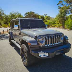 2019 JEEP WRANGLER UNLIMITED OVERLAND (4x4) 5 SP AUTOMATIC 4D HARDTOP